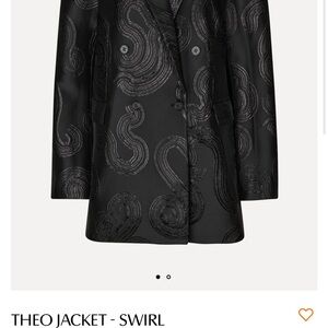 STINE GOYA Black Textured Jacket